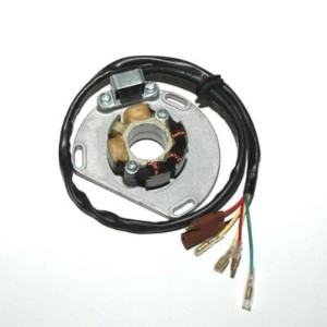 ELECTROSPORT UZWOJENIE ALTERNATORA (STATOR) ZE ŚWIATŁAMI KTM (50W) (Z PŁYTĄ I IMPULSATOREM) SX/EXC 125 98-05, SX/EXC250 97-05, EXC 300/360/380 98-05,