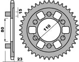 PBR WYPRZEDAZ ZĘBATKA TYLNA 3553 37 C45 APRILIA AF1 125 SPORT 88-93 (ŁAŃC. 520) (JTR19.37) (MADE IN ITALY)