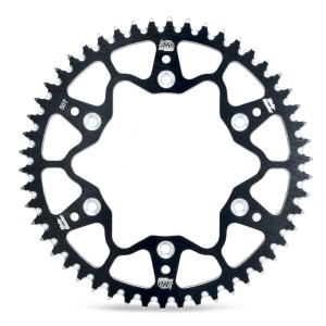 MOTO-MASTER PROMOCJA ZĘBATKA TYLNA ALUMINIOWA T7075 (ERGAL) 4549 51 KTM 250/350 FREERIDE '14-17, FREERIDE E-SM '15-'19, E-SX '12-'19, E-XC '15-'19 KOLOR CZARNY