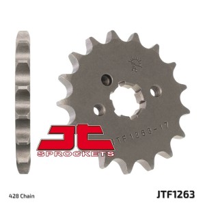 JT ZĘBATKA PRZEDNIA 263 16 YAMAHA DT 125 LC '85-'88 (26316JT) (ŁAŃC. 428)