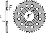 PBR PROMOCJA ZĘBATKA TYLNA 278 38 C45 HONDA CB 250/360/400 73-79 (ŁAŃC. 530) (JTR278.38) (MADE IN ITALY)