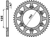 PBR ZĘBATKA TYLNA 289 46 C45 HONDA CR /CRF '83-'25 (JTR210.46) (ŁAŃC. 520) (MADE IN ITALY)