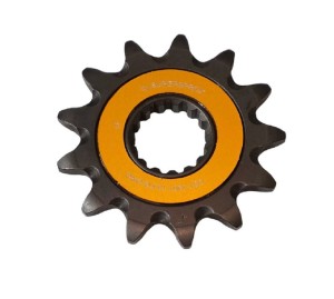 SUPERSPROX ZĘBATKA PRZEDNIA 1248 13 SAMOOCZYSZCZAJĄCA KTM SX/SXF/EXC/EXCF '91-'25, HUSQVARNA FC/FE/TC/TE '14-'25 Z POMARAŃCZOWYMI PIERŚCIENIAMI - PATRZ OPIS TOWARU (JTF1901.13)