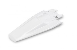 UFO BŁOTNIK TYŁ HUSQVARNA TE 150 / 250 / 300 '24-'26, FE 250 / 350 / 450 / 501 '24-'26, KOLOR BIAŁY