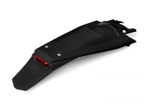 UFO BŁOTNIK TYŁ HUSQVARNA TE 150 / 250 / 300 '24-'26, FE 250 / 350 / 450 / 501 '24-'26, KOLOR CZARNY (Z LAMPKĄ LED)
