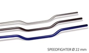 TRW ZF KIEROWNICA STALOWA 22MM SPEEDFIGHTER KOLOR CZARNY