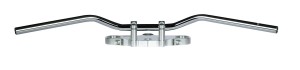 TRW ZF KIEROWNICA STALOWA 22MM SUPERBIKE CHROMOWANA