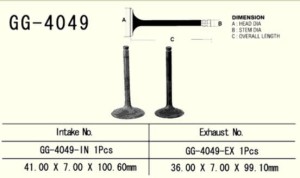 VESRAH ZAWÓR SSĄCY KAWASAKI KVF 360 '03-'13 (1 NA POJAZD) (OEM: 12004-1155) (1SZT.) (MADE IN JAPAN)
