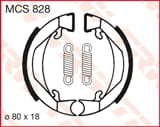 TRW ZF SZCZĘKI HAMULCOWE (80X18MM) (H322) KTM SX 50 MINI 00-07, SX 50 PRO JUNIOR 96-02 (PROMOCJA)