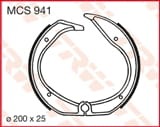 TRW ZF SZCZĘKI HAMULCOWE (200X25MM) (861)