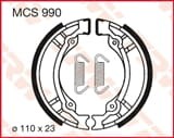 TRW ZF SZCZĘKI HAMULCOWE (110X23MM) (897) (PROMOCJA)