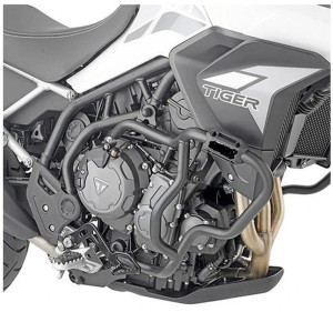 KAPPA GMOLE OSŁONY SILNIKA TRIUMPH TIGER 900 '20-'25 CZARNE