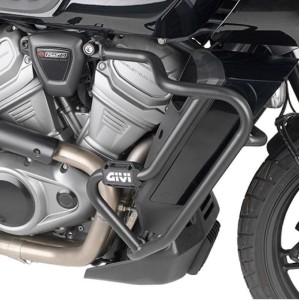 KAPPA GMOLE OSŁONY SILNIKA HARLEY-DAVIDSON PAN AMERICA 1250 '21-'25 CZARNE