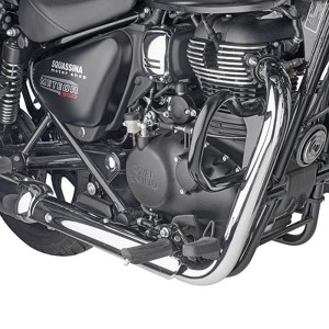 KAPPA GMOLE OSŁONY SILNIKA ROYAL ENFIELD METEOR 350 '21-'25 CZARNE