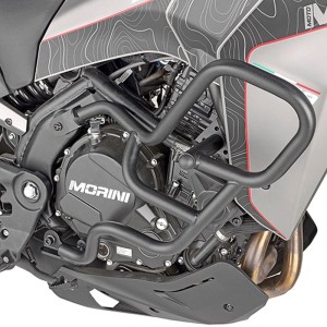 KAPPA GMOLE OSŁONY SILNIKA MOTO MORINI X-CAPE 649 '21-'24 KOLOR CZARNY