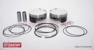 WOSSNER KOMPLET TŁOKÓW KAWASAKI (4T) KVF650 BRUTE FORCE '05-'10, PRAIRIE 650 '02-'03 (81.94mm)