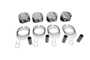 WOSSNER KOMPLET TŁOKÓW (SKUTER WODNY) KAWASAKI ULTRA LX '07-'19, STX 15-F '04-'19, STX 1500 '09-'10, SXR '17-'18 (STD. +0,01MM) (82,94MM) (HC 14,50:1) NA ZAMÓWIENIE