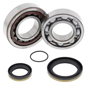ALL BALLS ŁOŻYSKA WAŁU KORBOWEGO Z USZCZELNIACZAMI KTM SX/EXC 250/300 '04-'25, FREERIDE 250R '14-'17, HUSQVARNA TE/TC 250/300 '14-'25, HUSABERG TE250/