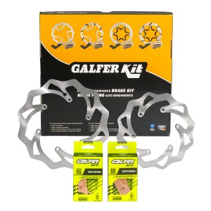 GALFER ZESTAW KTM/HUSQVARNA/HUSABERG (TARCZE I KLOCKI HAMULCOWE PRZÓD I TYŁ) - PATRZ OPIS DODATKOWY