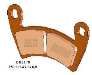 DELTA BRAKING KLOCKI HAMULCOWE KH452 POLARIS - ZASTĘPUJĄ DB2179MX-D DB2179QD-D