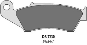 DELTA BRAKING KLOCKI HAMULCOWE KH185 PRZÓD CR/KX/RM/YZ - ZASTĘPUJĄ DB2230MX-N ORAZ DB2230QD-N