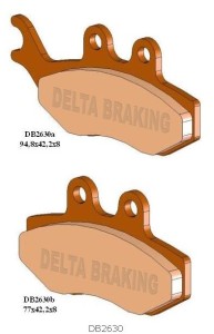 DELTA BRAKING KLOCKI HAMULCOWE KH194 - ZASTĘPUJĄ DB2630MX-D ORAZ DB2630QD-D