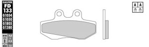 GALFER KLOCKI HAMULCOWE KH167 PӣMETALICZNE (OFERTA SPECJALNA) WYPRZEDA