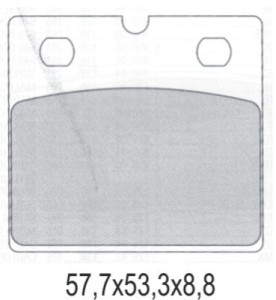 GALFER KLOCKI HAMULCOWE KH171 PӣMETALICZNE (OFERTA SPECJALNA) WYPRZEDA