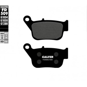 GALFER KLOCKI HAMULCOWE KH678 PӣMETALICZNE YAMAHA YP 250R X-MAX '14-'17