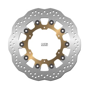 NG TARCZA HAMULCOWA PRZÓD YAMAHA FJR 1300 '03-'19, MT-01 '05-'06, XV V-MAX 1700 '09-'17, YZF-R7 '99-'02 (320X132X5MM) (6X8,25MM) WAVE PŁYWAJĄCA