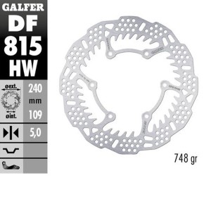GALFER TARCZA HAMULCOWA TYŁ BETA 250RR '12-'24; 300RR '13-'24; 350RR '13-'24; 400/430/450/480/498 '13-'24; X-TRAINER '15-'24 (240X109X5MM) SHARK ENDURO MX