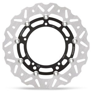 MOTO-MASTER TARCZA HAMULCOWA PŁYWAJĄCA PRZÓD / PRZEDNIA NITRO ROAD (ALUMINIOWY ŚRODEK) YAMAHA: FZ6, XJ6, MT03, MT07, MT09 (298X132X5) (PATRZ OPIS TOWARU)