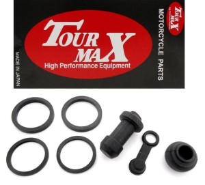 TOURMAX ZESTAW NAPRAWCZY ZACISKU HAMULCOWEGO PRZÓD YAMAHA YZ 125 / 250 '08-'12, YZF 250 / 450 '08-'13 (OEM: 5KM-W0047-10-00; 3JD-25917-00; 1UY-25937-51-00) (MADE IN JAPAN)