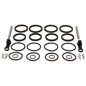 ALL BALLS ZESTAW NAPRAWCZY ZACISKU HAMULCOWEGO PRZÓD YAMAHA YZF-R1 98-24, JR1300 01-05, XTZ12 Super Tenere 12-24, Tracer 900 GT 19-24, YZF1000 (SA) 96-01, MT10 18-24, FZ1 01-15,