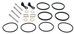 ALL BALLS ZESTAW NAPRAWCZY ZACISKU HAMULCOWEGO PRZÓD YAMAHA FJ1100 84-85, FJ1200 86-87, FZX700 86-87, YX600 RADIAN 86-90