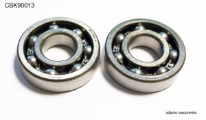 BEARING WORX ŁOŻYSKA WAŁU KORBOWEGO HONDA XR250R '84-'96, TRX250X '87-'92, SUZUKI DRZ250 '01-'07, YAMAHA YFM250 RAPTOR '08-'13 (NTN) (MADE IN JAPAN) (24-1033)