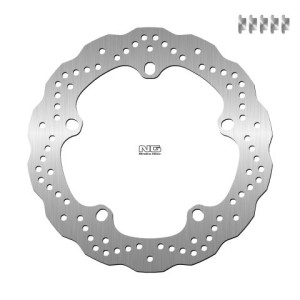 NG TARCZA HAMULCOWA PRZÓD BMW R 850GS '99-'07/1100GS '94-'01/1150/1200GS '04-'18, F750 GS '18-'20, F850 GS '19-'20 (305X181X4,8MM) (5X14,0MM) WAVE