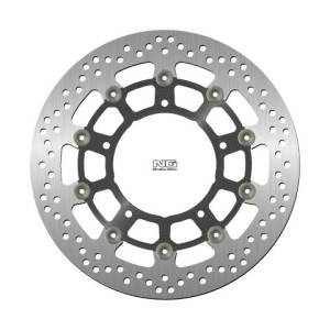 NG TARCZA HAMULCOWA PRZÓD SUZUKI B-KING '07-13, GSF650/1250 '07-16, GSXF650/1250 '10-18, GSXR1300 '08-18,(310x121x5MM) (5X10,5MM) PŁYWAJĄCA (ŚRODEK ALUMINIOWY)