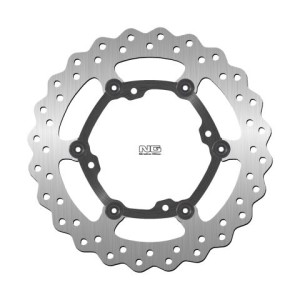 NG TARCZA HAMULCOWA PRZÓD SUZUKI RMZ 250/450 '05-21, RMX450 '10-17 (270X118X3MM) (4X9,5MM) WAVE PŁYWAJĄCA