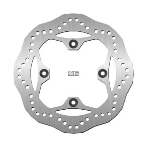 NG TARCZA HAMULCOWA TYŁ TRIUMPH SPEED TRIPLE 1050 '11-17, TIGER 800 '10-17 (255X105X6,0MM) (4X10,5MM) WAVE