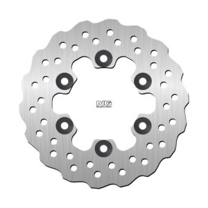 NG TARCZA HAMULCOWA TYŁ KAWASAKI KLX125 '10-17 (190X84X4MM) (6X10,5MM) WAVE