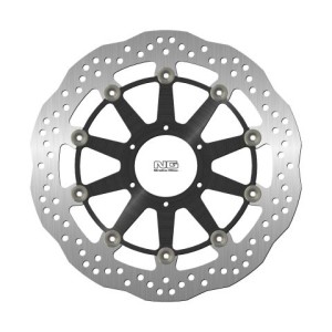 NG TARCZA HAMULCOWA PRZÓD HONDA CBR1000RR '09-19 (320X74X5MM) (6X6,5MM) WAVE PŁYWAJĄCA (ŚRODEK ALUMINIOWY)