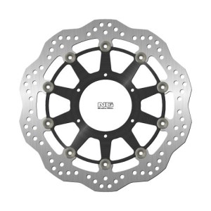 NG TARCZA HAMULCOWA PRZÓD HONDA ST 1300ABS '02-17, CTX 1300/1300ABS '14-16 (310X94X5MM) (6X6,5MM) WAVE PŁYWAJĄCA (ŚRODEK ALUMINIOWY)
