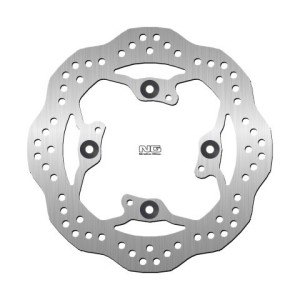 NG TARCZA HAMULCOWA TYŁ TRIUMPH BONNEVILLE 900/1200 '17-21, SCRAMBLER 1200 '19-21 (255X105X5,5MM) (4X10,5MM) WAVE