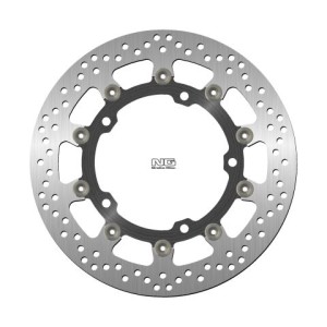 NG TARCZA HAMULCOWA PRZÓD TRIUMPH SPEED TRIPLE 1050 '11-17, STREET TRIPLE 1050 '08-'17, TROPHY 1215 '12-'18 (320X150X5MM) (5X10,5MM) PŁYWAJĄCA (ŚRODEK ALUMINIOWY)