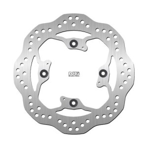NG TARCZA HAMULCOWA TYŁ TIRUMPH TIGER 800 '17-20 (255X105X6MM) (4X10,5MM) WAVE