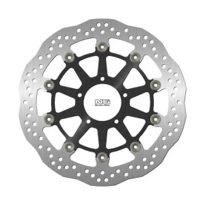 NG TARCZA HAMULCOWA PRZÓD DUCATI 848 '08-13, PANIGALE 959 '18-19, S4R 996 '07-09 (320X72X5MM) (5X8,5MM) WAVE PŁYWAJĄCA (ŚRODEK ALUMINIOWY)