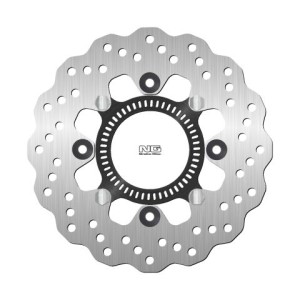 NG TARCZA HAMULCOWA TYŁ KAWASAKI NINJA 650/Z650 '17-22 (220X100X5MM) (4X10,5MM) WAVE (PŁYWAJĄCA)