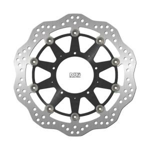 NG TARCZA HAMULCOWA PRZÓD HONDA VFR800F/VFR800X '19-20 (WERSJA BEZ ABS) (310X94X4,5MM) (5X6,5MM) WAVE PŁYWAJĄCA (ŚRODEK ALUMINIOWY)
