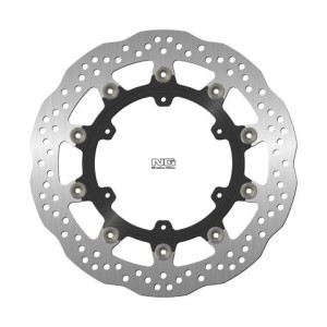 NG TARCZA HAMULCOWA PRZÓD KTM 1090 ADVENTURE '13-'17, 1190ADV/1090ADV '13-'17, 1290 SUPER ADV '17-'21,+ADV 790 '18-'20, 890 ADV. '21 (320X137X5MM) (6X6,5MM) WAVE PŁYWAJĄCA (ŚRODEK ALUMINIOWY)